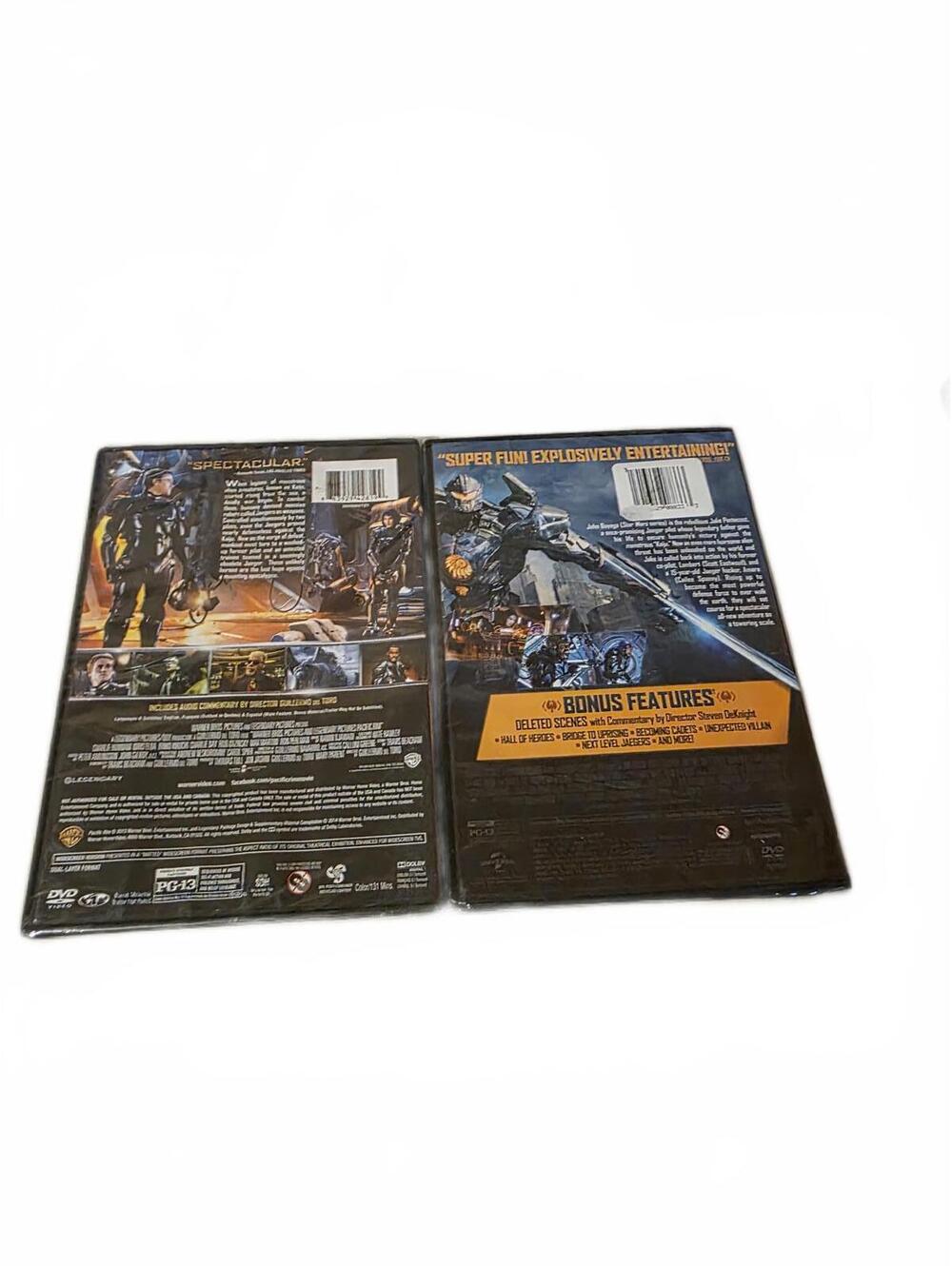 Pacific Rim & Pacific Rim Uprising DVD Set - Picture 4 of 4